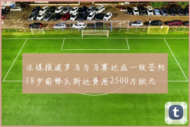 法媒报道罗马与马赛达成一致签约18岁前锋瓦斯达费用2500万欧元